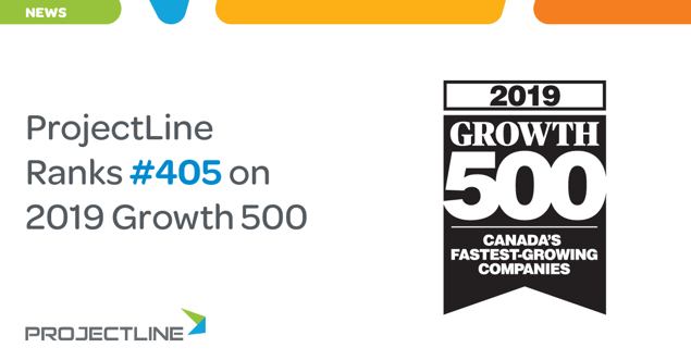 ProjectLine Ranks on Growth 500 for Fourth Year in a Row