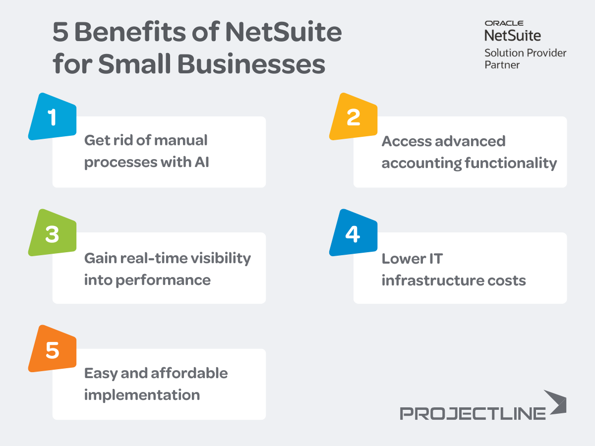5 Benefits of NetSuite for Small Businesses