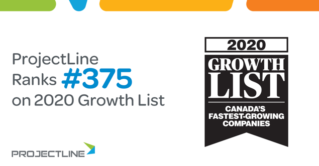 ProjectLine Ranks as Number 375 on the 2020 Growth List