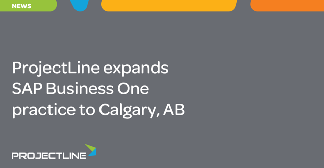 ProjectLine Solutions Opens SAP Business One Practice in Calgary