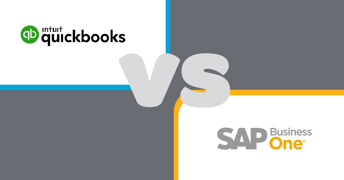 QuickBooks vs SAP Business One - A Software Comparison for SMEs