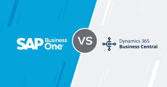 SAP Business One vs Microsoft Dynamics 365 Business Central