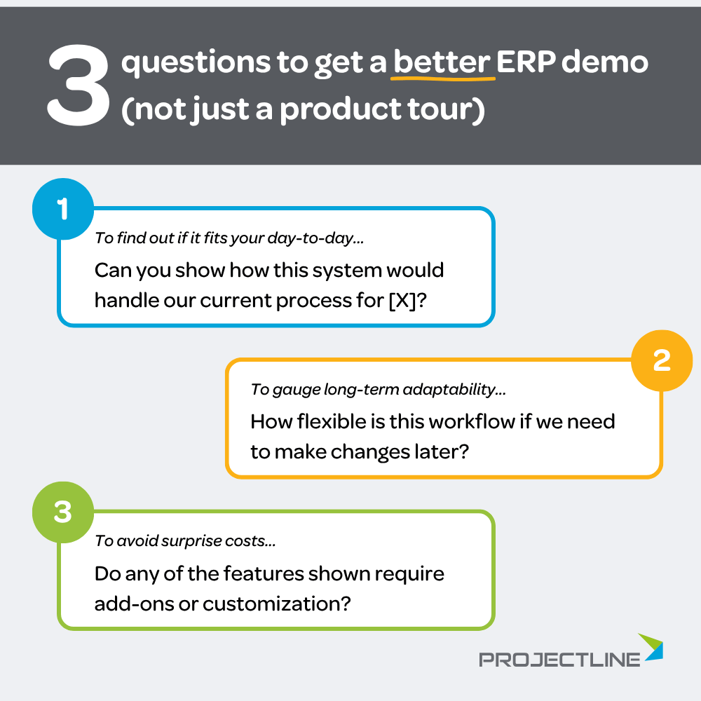 3 questions to get the most out of your ERP demo