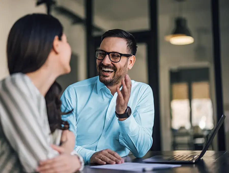 Team in a ERP transition training