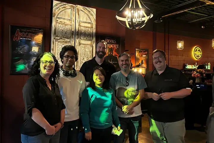 ProjectLine Team at Social Event