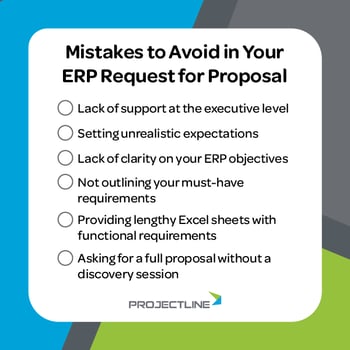 RFP Mistakes to Avoid in an ERP Evaluation