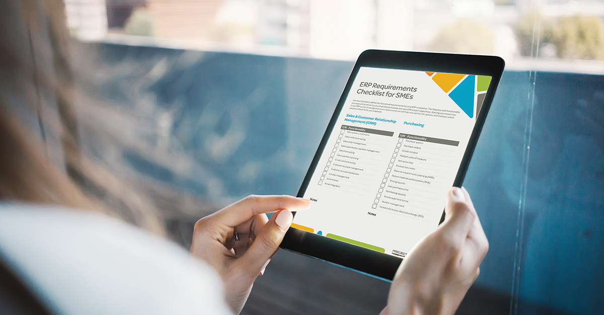 ERP Requirements Checklist