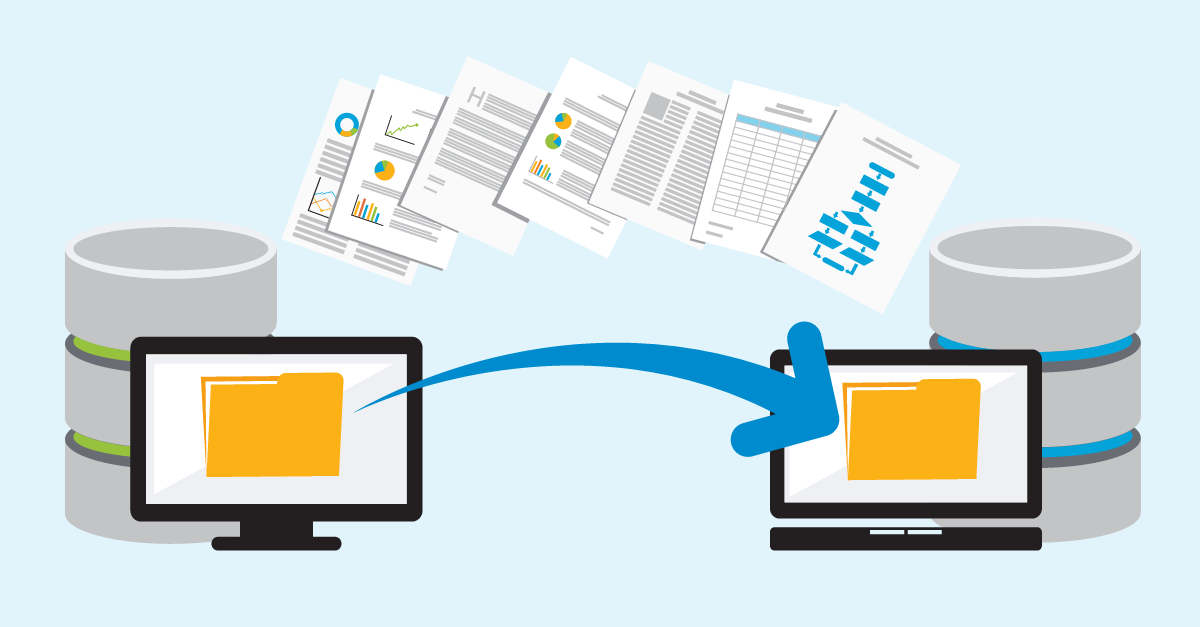 Data migration process between two ERP systems