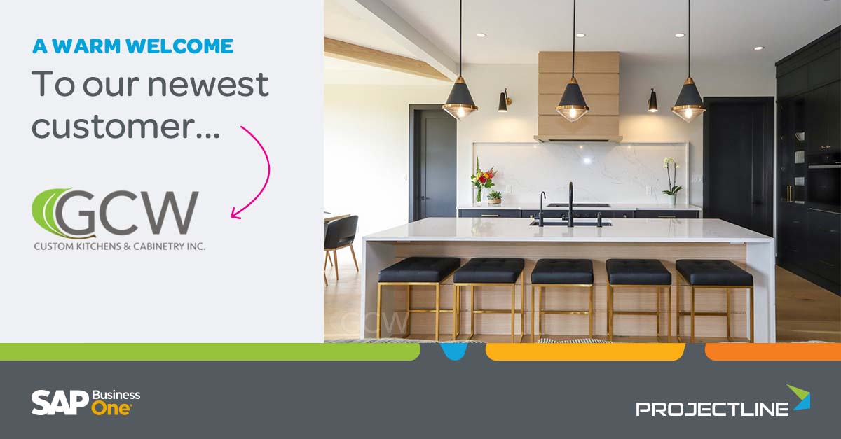 GCW Kitchens & Cabinetry Partners with ProjectLine & SAP Business One