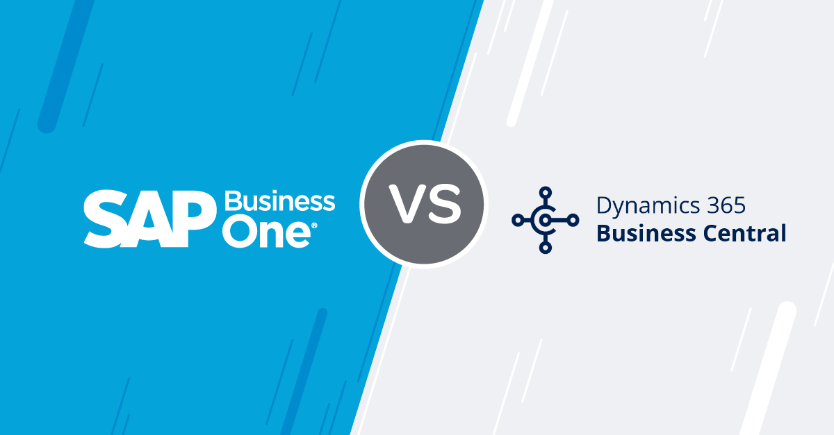 SAP Business One vs Microsoft Business Central