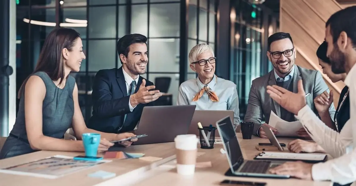 Business team meeting