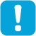 Blue Exclamation Mark Icon