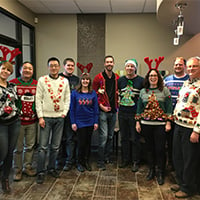 ProjectLine Team Christmas Sweater Day