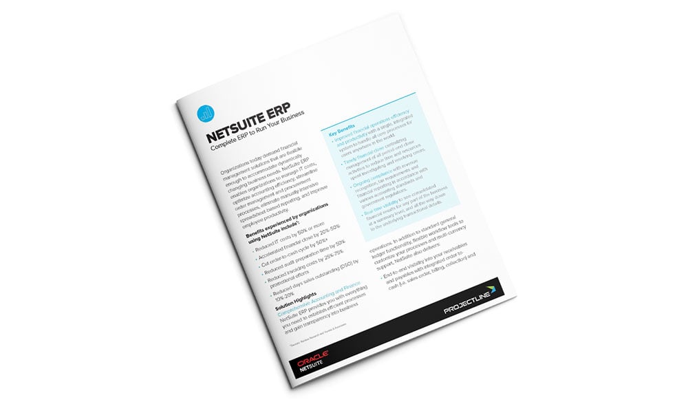 Data Sheet: NetSuite ERP